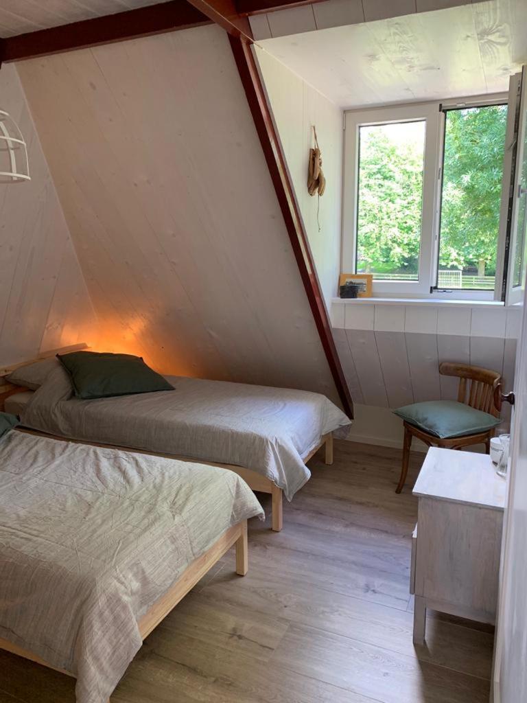 Vakantiehuis In Friesland Voor De Hele Familie Huns Eksteriør billede